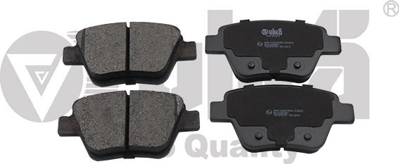 Vika 66980828201 - Brake Pad Set, disc brake autospares.lv