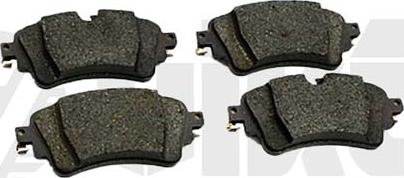 Vika 66981695801 - Brake Pad Set, disc brake autospares.lv