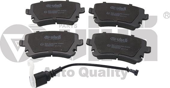 Vika 66981103201 - Brake Pad Set, disc brake autospares.lv