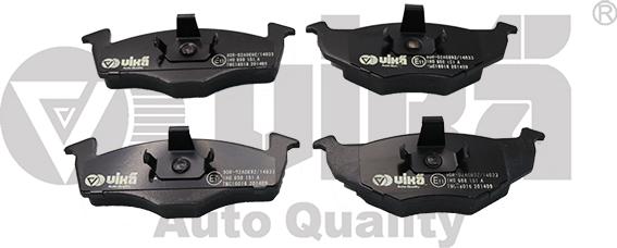 Vika 66981102801 - Brake Pad Set, disc brake autospares.lv