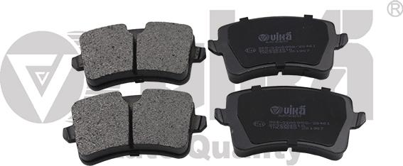 Vika 66981102701 - Brake Pad Set, disc brake autospares.lv