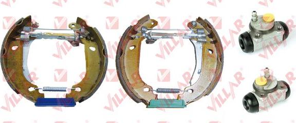 Villar 608.9954 - Brake Shoe Set autospares.lv