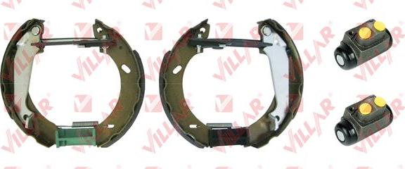 Villar 608.9982 - Brake Shoe Set autospares.lv