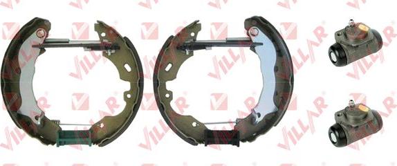 Villar 608.9987 - Brake Shoe Set autospares.lv