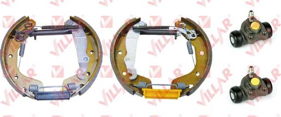 Villar 608.9920 - Brake Shoe Set autospares.lv