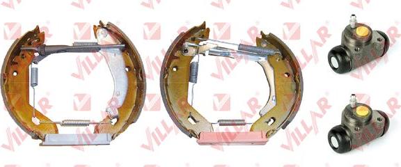 Villar 608.9928 - Brake Shoe Set autospares.lv