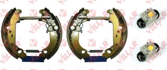 Villar 608.9972 - Brake Shoe Set autospares.lv