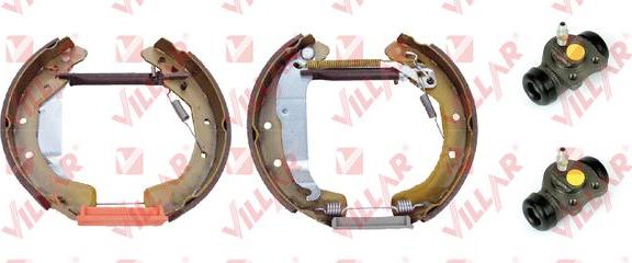 Villar 608.9093 - Brake Shoe Set autospares.lv