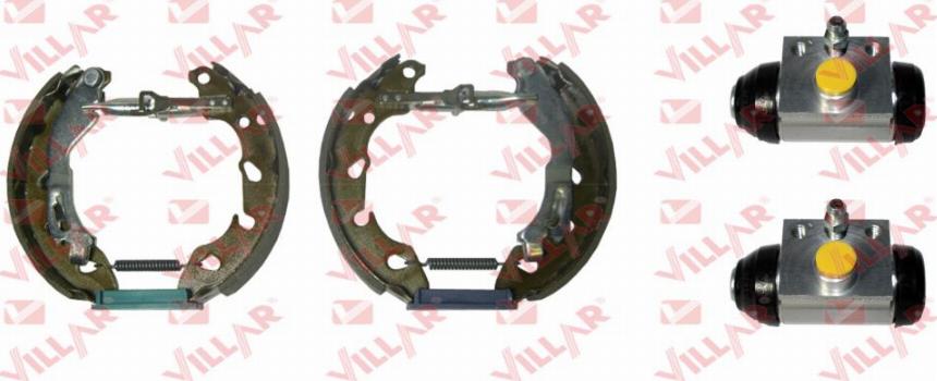 Villar 608.9009 - Brake Shoe Set autospares.lv