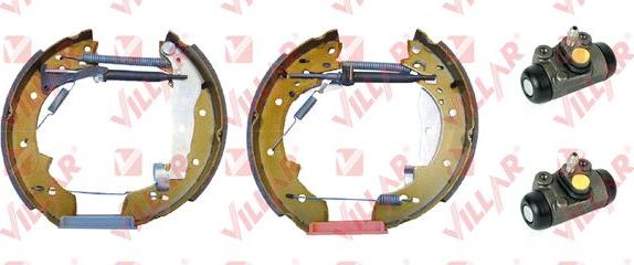 Villar 608.9028 - Brake Shoe Set autospares.lv