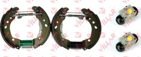 Villar 608.9190 - Brake Shoe Set autospares.lv