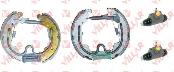 Villar 608.9173 - Brake Shoe Set autospares.lv