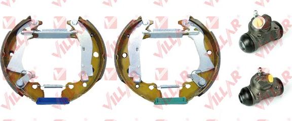 Villar 608.9836 - Brake Shoe Set autospares.lv