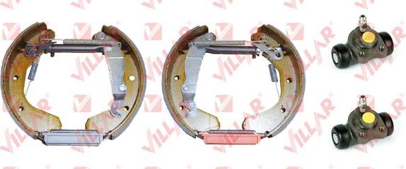 Villar 608.9824 - Brake Shoe Set autospares.lv