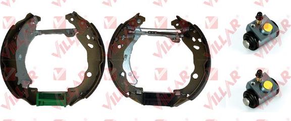 Villar 608.9266 - Brake Shoe Set autospares.lv