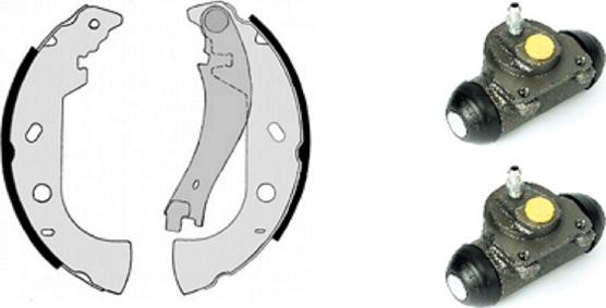 Villar 608.8085 - Brake Shoe Set autospares.lv