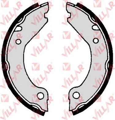 Villar 629.0434 - Brake Shoe Set, parking brake autospares.lv