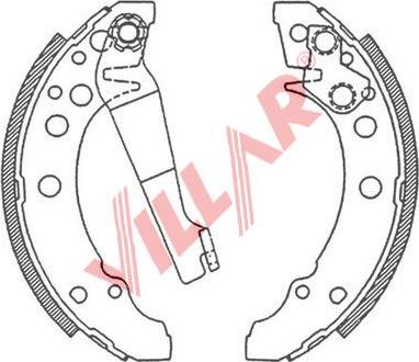 Villar 629.0502 - Brake Shoe Set autospares.lv