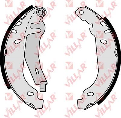 Villar 629.0589.1 - Brake Shoe Set autospares.lv