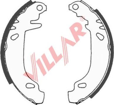 Villar 629.0572 - Brake Shoe Set autospares.lv