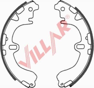 Villar 629.0661 - Brake Shoe Set autospares.lv