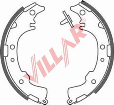 Villar 629.0893 - Brake Shoe Set autospares.lv