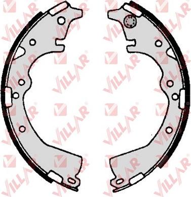 Villar 629.0879 - Brake Shoe Set autospares.lv