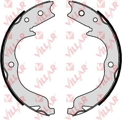 Villar 629.0342 - Brake Shoe Set, parking brake autospares.lv