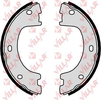 Villar 629.0300 - Brake Shoe Set, parking brake autospares.lv