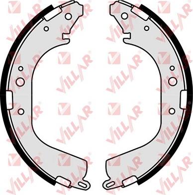 Villar 629.0320 - Brake Shoe Set autospares.lv