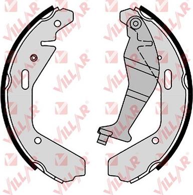 Villar 629.0328 - Brake Shoe Set autospares.lv