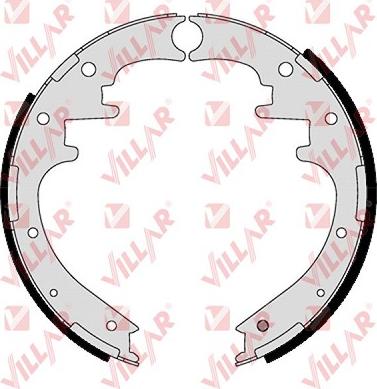 Villar 629.0243 - Brake Shoe Set autospares.lv