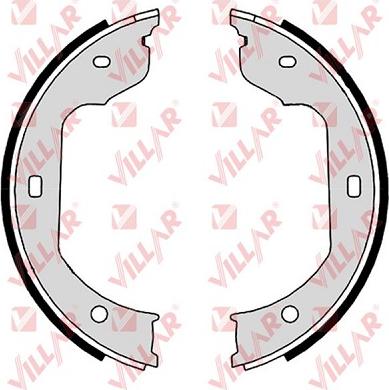 Villar 629.0202 - Brake Shoe Set, parking brake autospares.lv