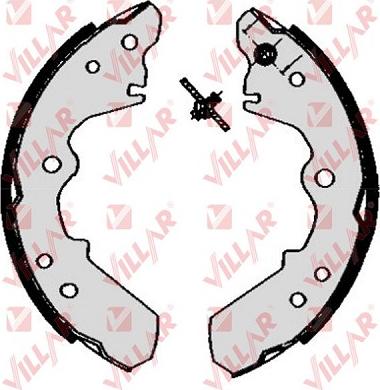 Villar 629.0277 - Brake Shoe Set autospares.lv