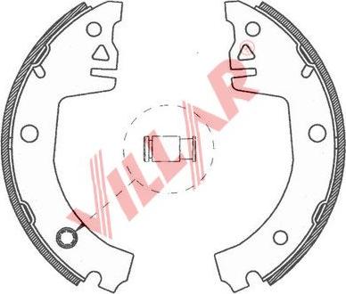 Villar 629.0762 - Brake Shoe Set autospares.lv