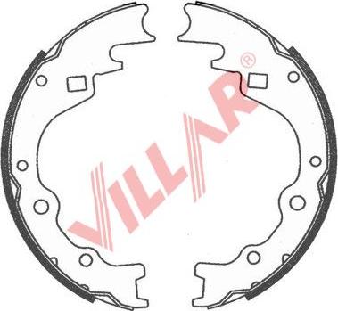 Villar 629.0734 - Brake Shoe Set autospares.lv
