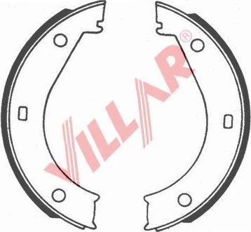 Villar 629.0731 - Brake Shoe Set, parking brake autospares.lv