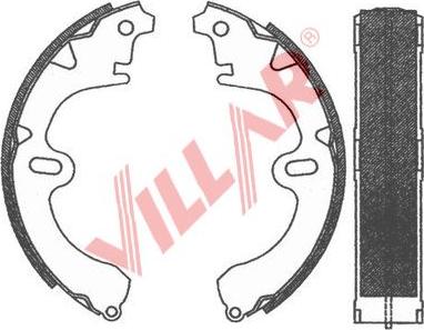 Villar 629.0779 - Brake Shoe Set autospares.lv