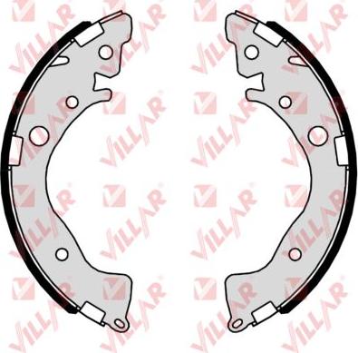 Villar 629.C201 - Brake Shoe Set autospares.lv