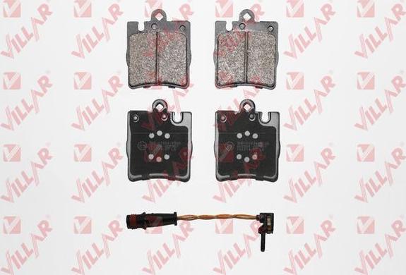 Villar 626.0957B - Brake Pad Set, disc brake autospares.lv