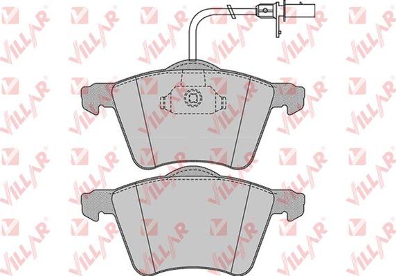 Villar 626.0975 - Brake Pad Set, disc brake autospares.lv