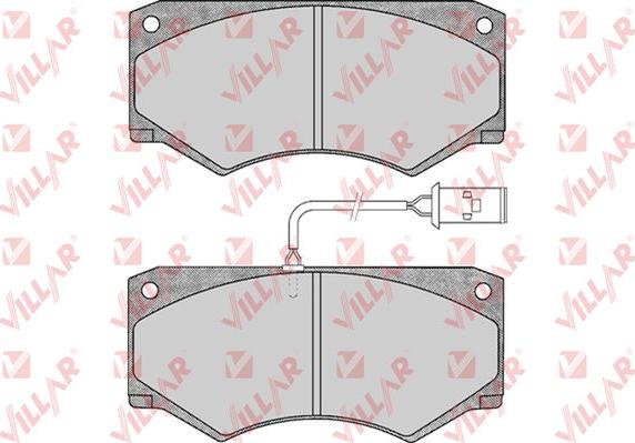 Villar 626.0499 - Brake Pad Set, disc brake autospares.lv