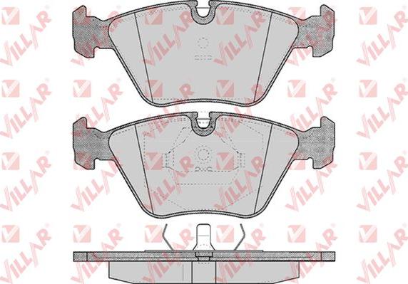 Villar 626.0417 - Brake Pad Set, disc brake autospares.lv