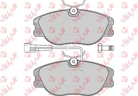 Villar 626.0556 - Brake Pad Set, disc brake autospares.lv