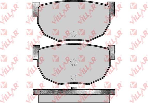 Villar 626.0503 - Brake Pad Set, disc brake autospares.lv