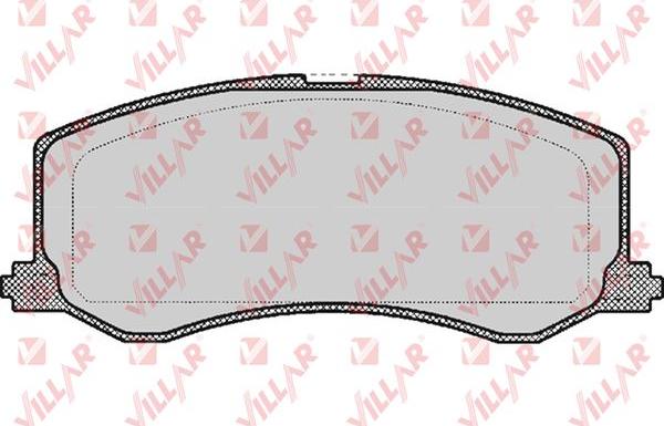 Villar 626.0522 - Brake Pad Set, disc brake autospares.lv