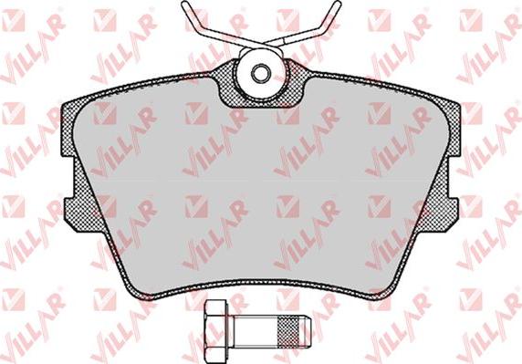 Villar 626.0616 - Brake Pad Set, disc brake autospares.lv