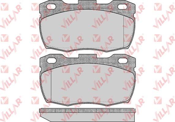 Villar 626.0626 - Brake Pad Set, disc brake autospares.lv