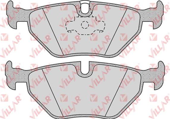 Villar 626.0675 - Brake Pad Set, disc brake autospares.lv