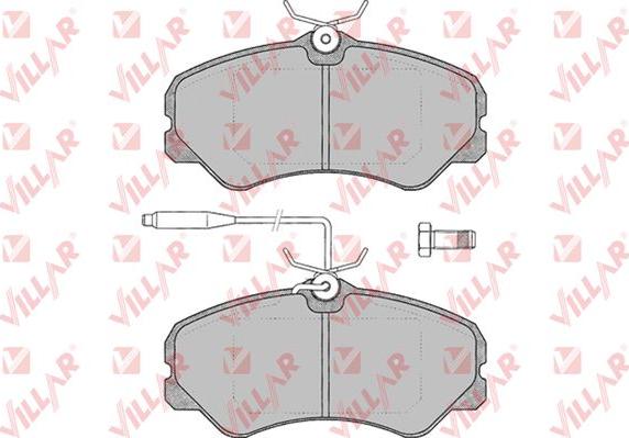 Villar 626.0011 - Brake Pad Set, disc brake autospares.lv